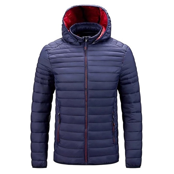 Men's All-Season Ultra Lightweight Packable Sparka Jacket - Picture 4 of 7